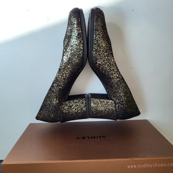 Audley Metallic Leather Heels, 39.5 - Picture 11 of 16